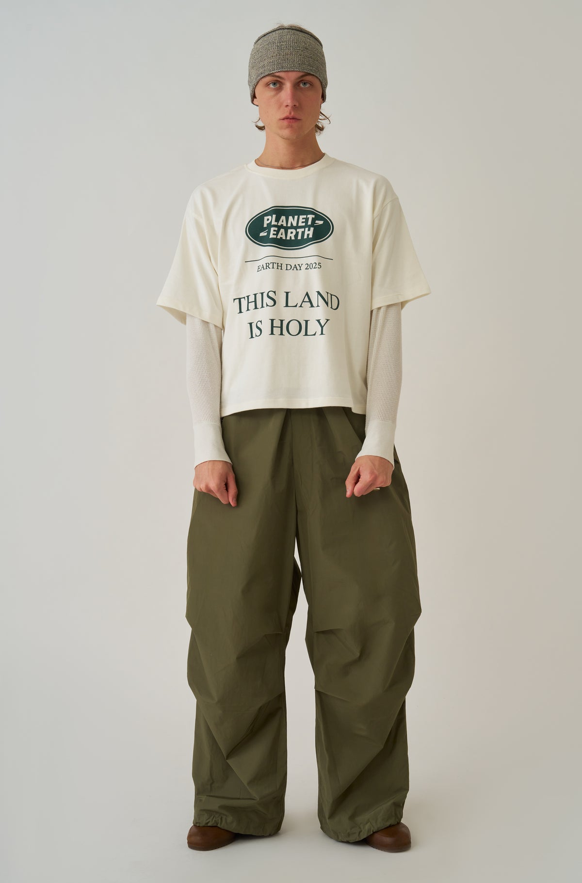 Camiseta Boxy Oversized Earth Day 2025