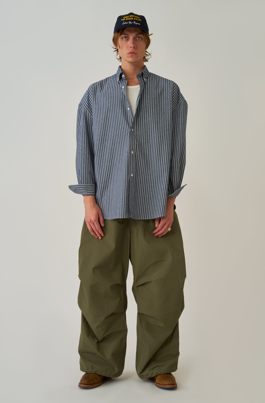 Camisa Oversized Tokyo - Indigo