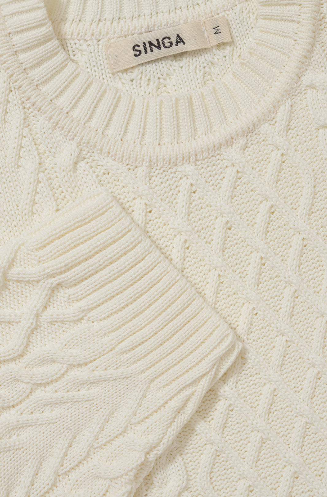 TRICOT BOXY OFF-WHITE