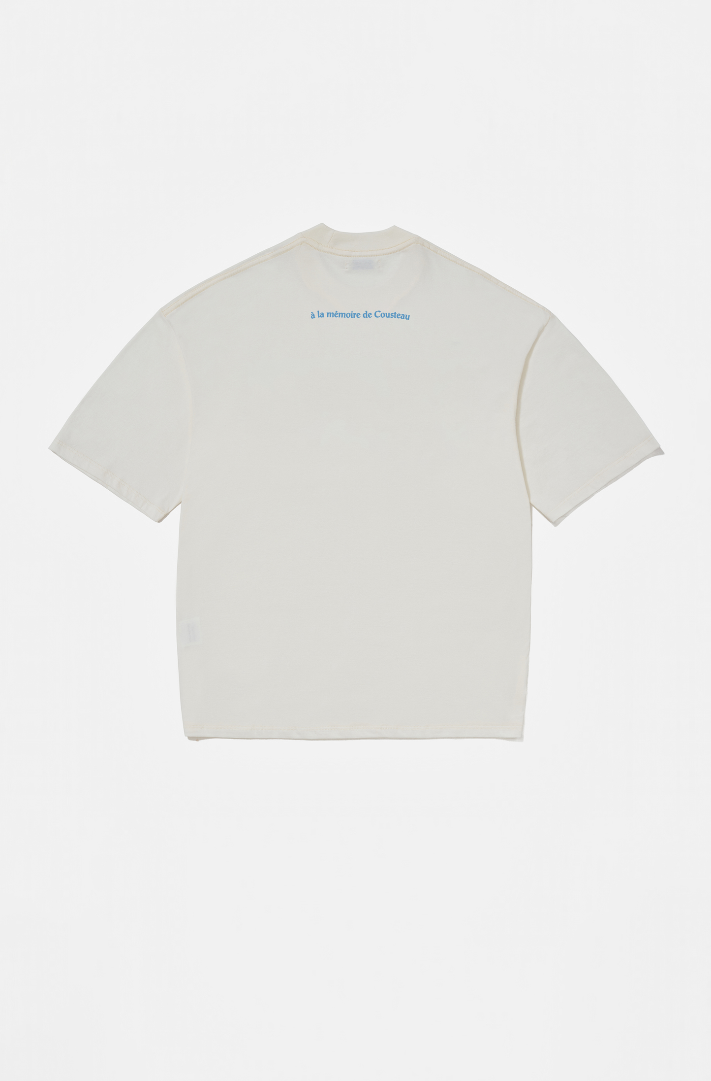 Camiseta Clássica Cousteau Azul Claro