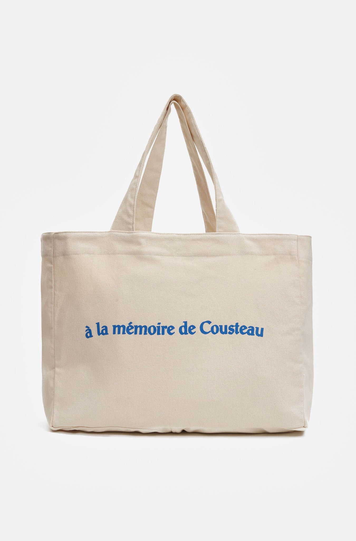 TOTE BAG COUSTEAU - OFF WHITE