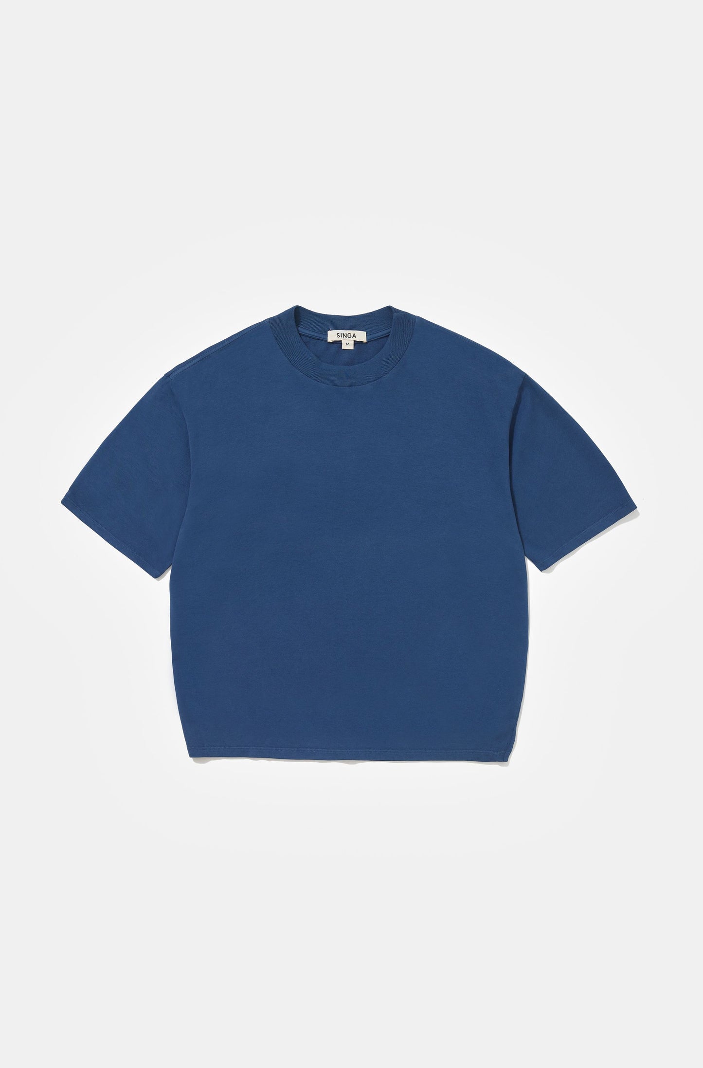 Camiseta BOXY Regular REGENERATIVA™ AZUL