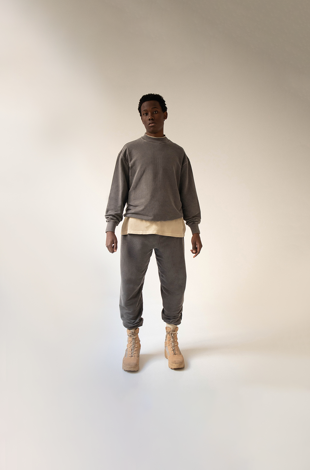 Crewneck Chakra-Washed™ Beluga