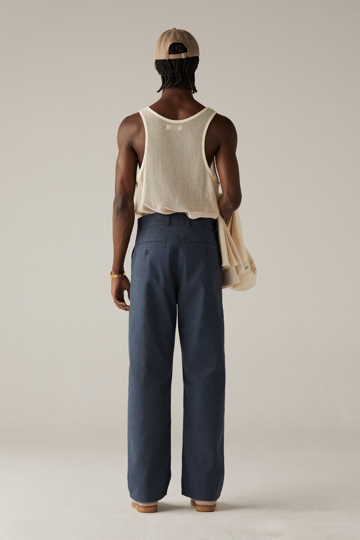 CALÇA CANVAS MARINHO