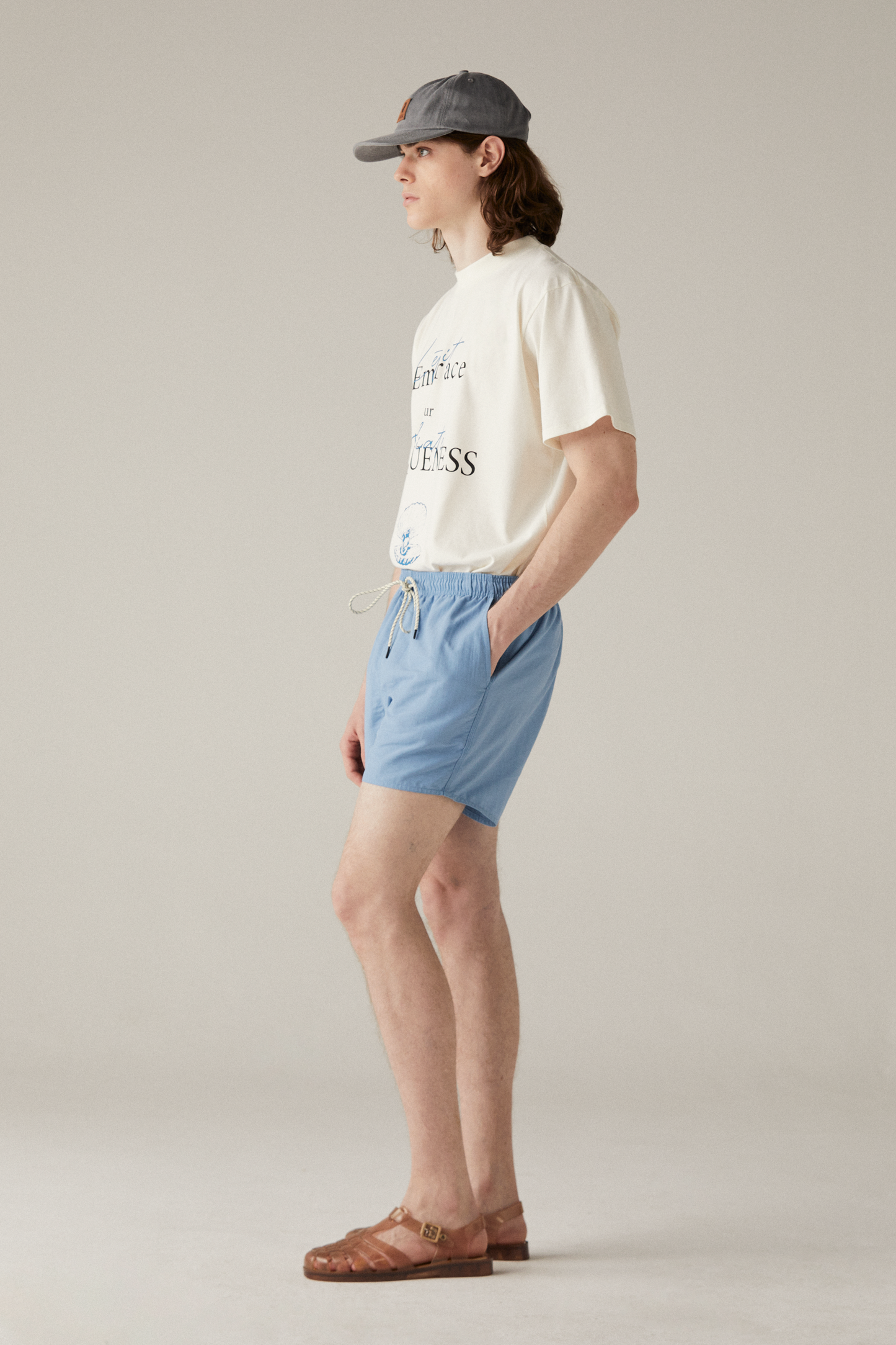 CAMPER SHORTS AZUL