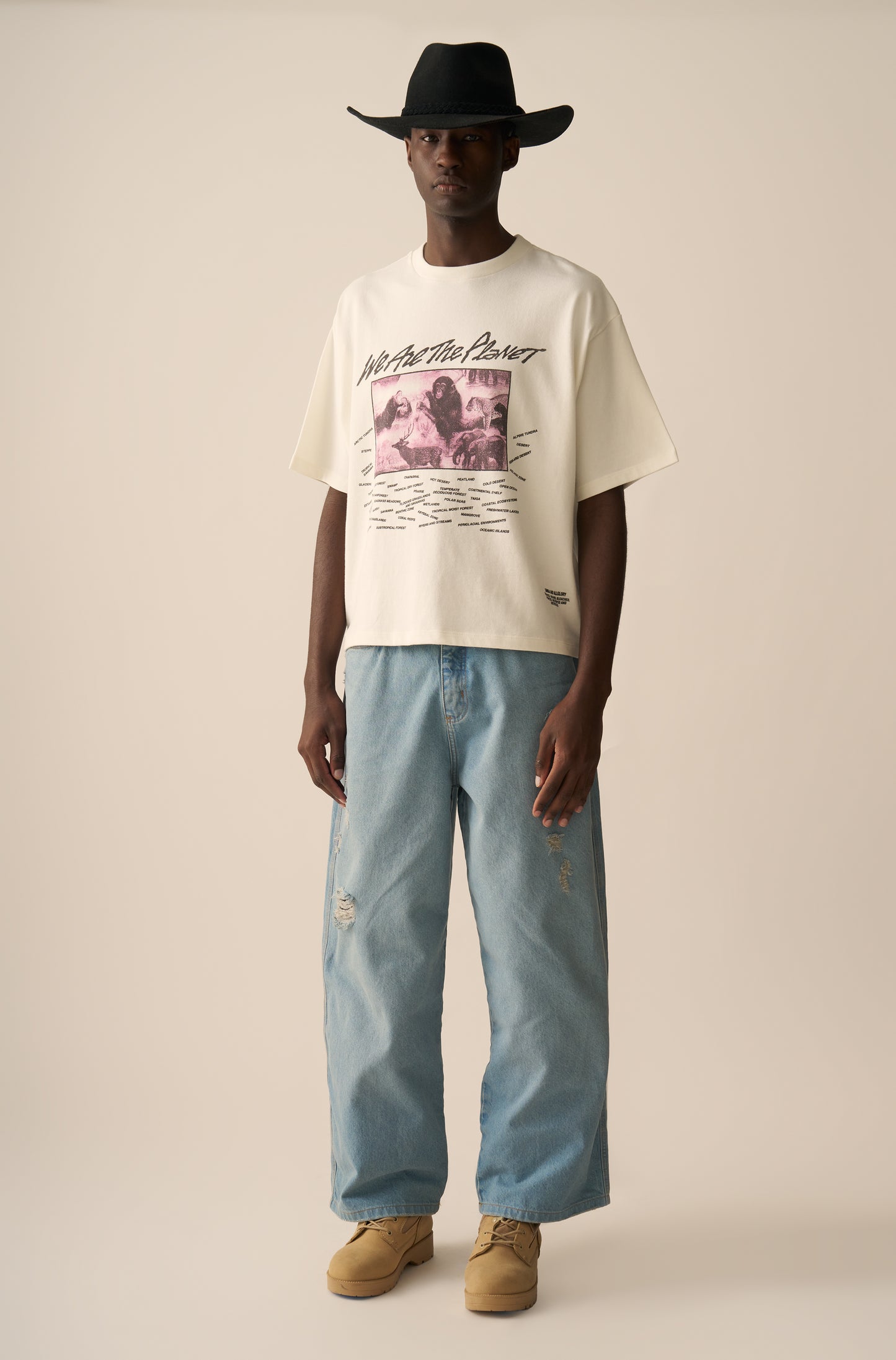 Boxy Over SINGA x ALLGLORY United For Love And Peace Off-White
