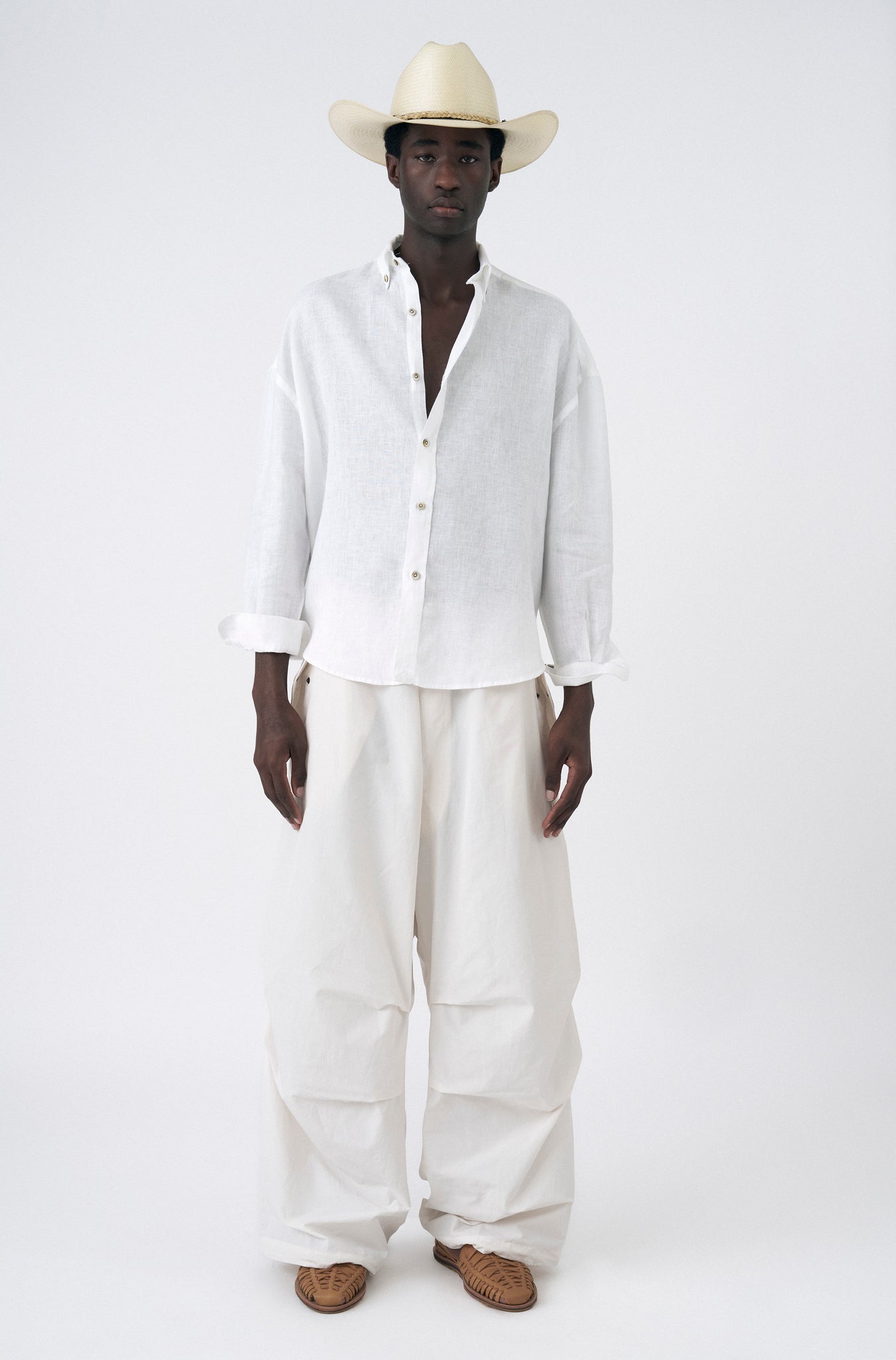 Camisa Diana Puro Linho Branca