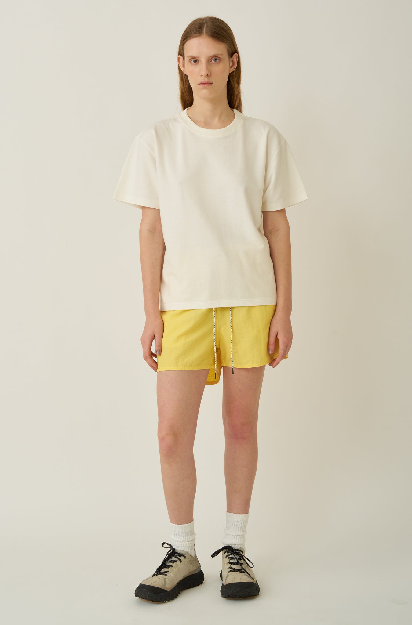 Camiseta Boxy Regular Off-White