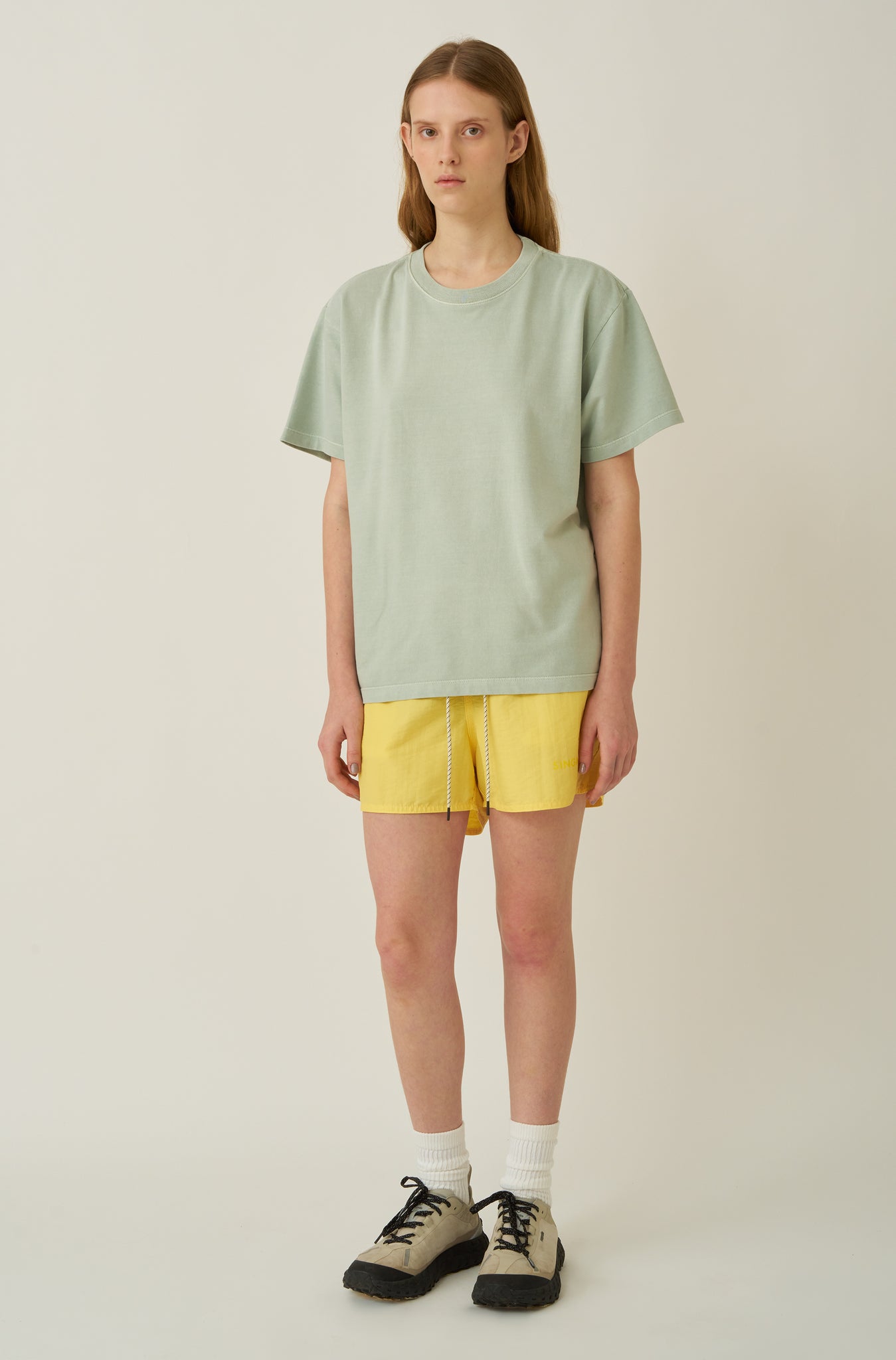 Camiseta Boxy Regular Sage