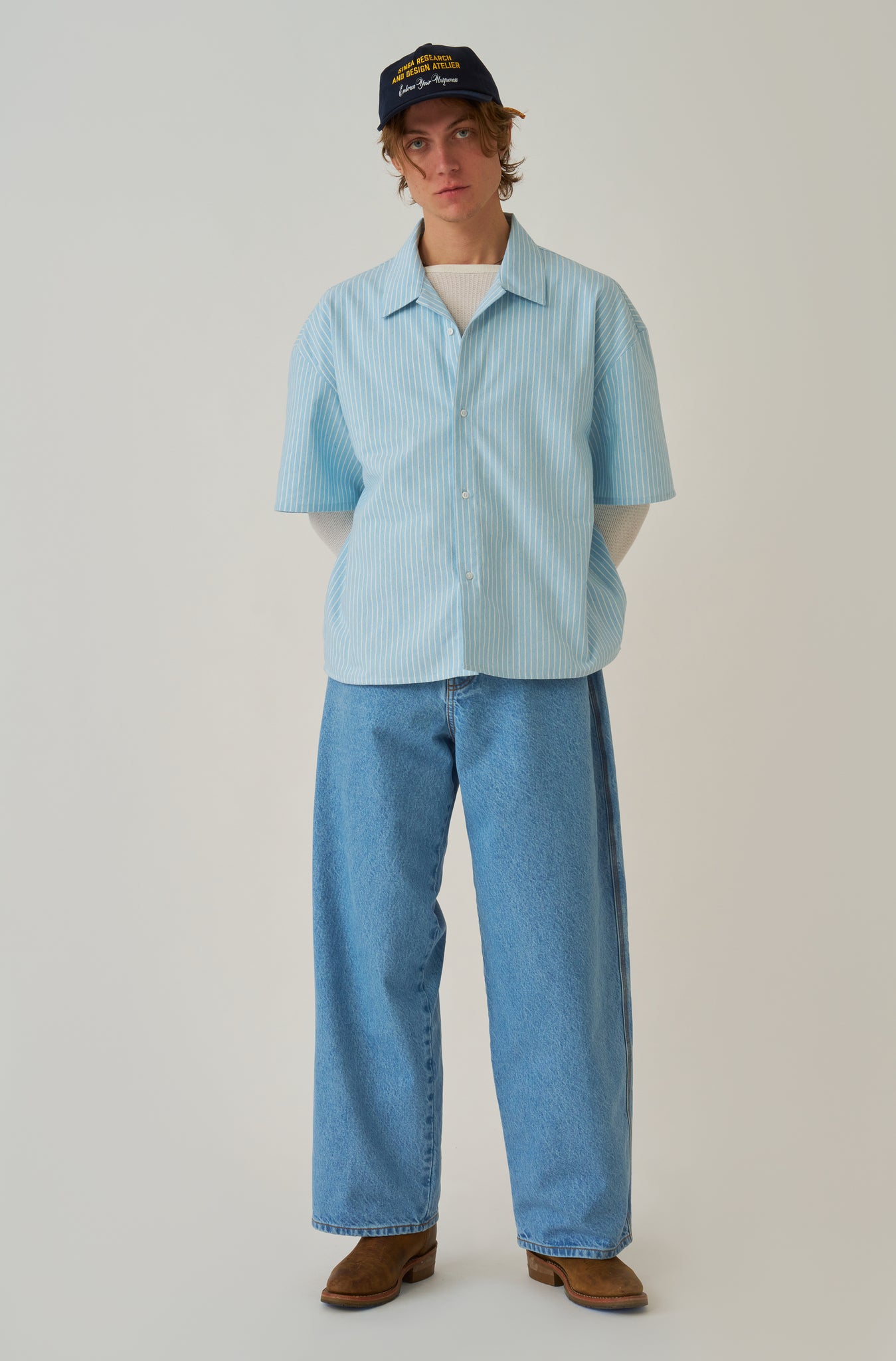 Camisa Worker Naval