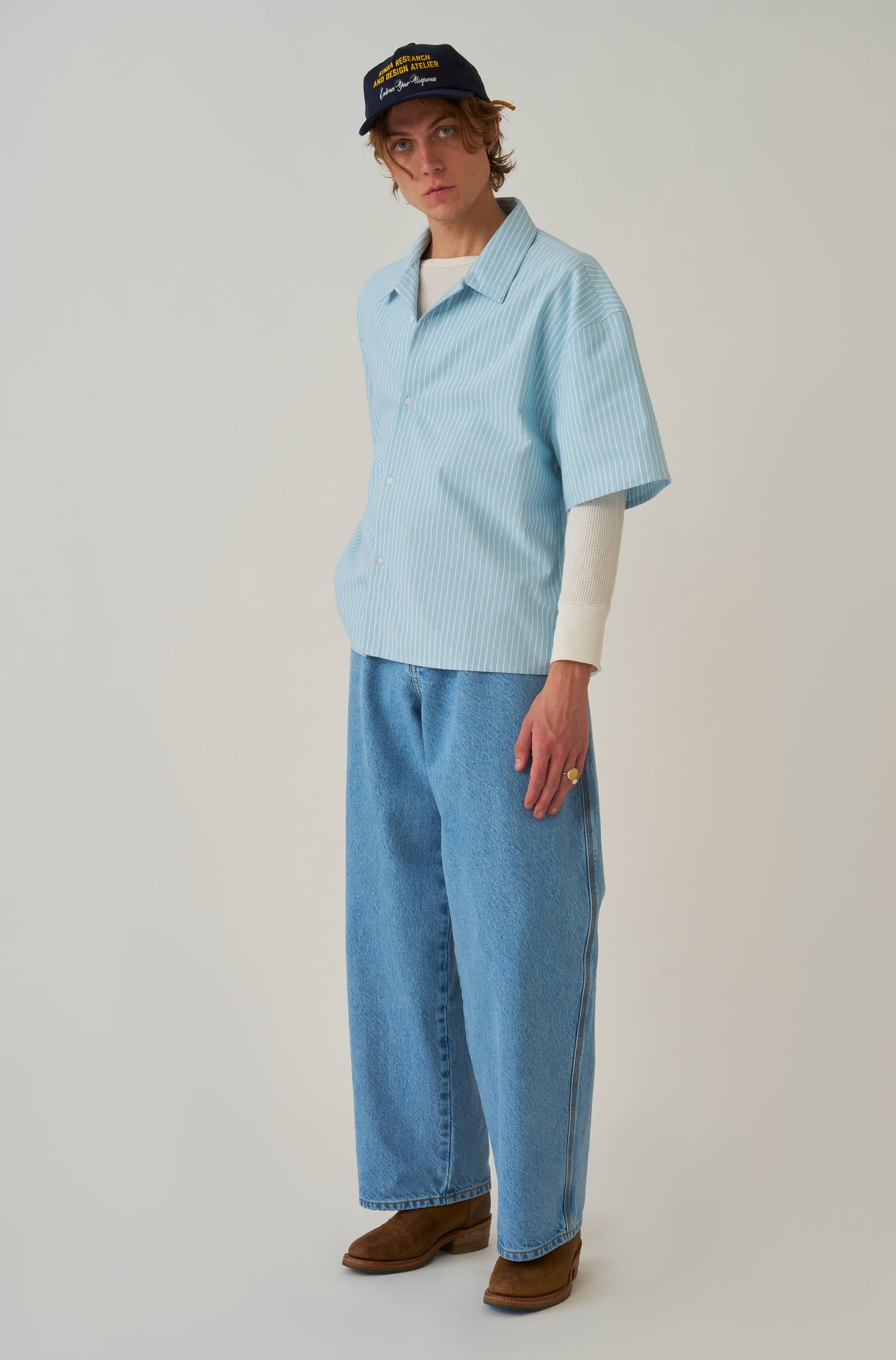 Camisa Worker Naval