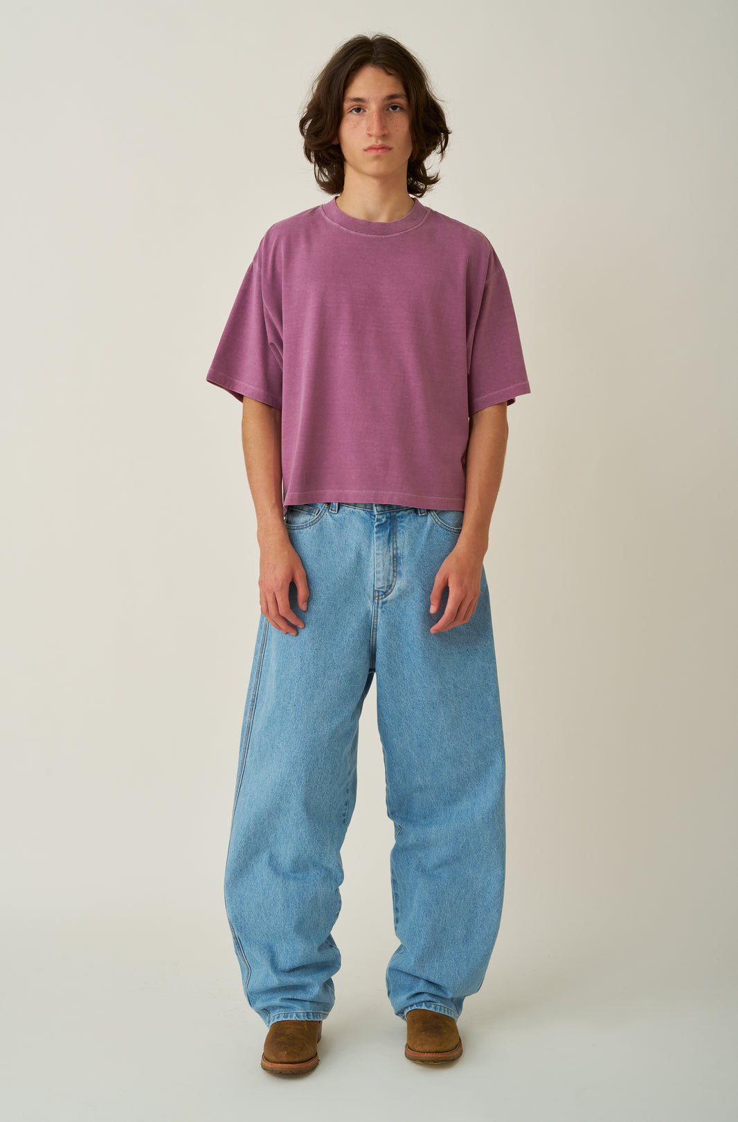 Boxy Over Roxo Queimado