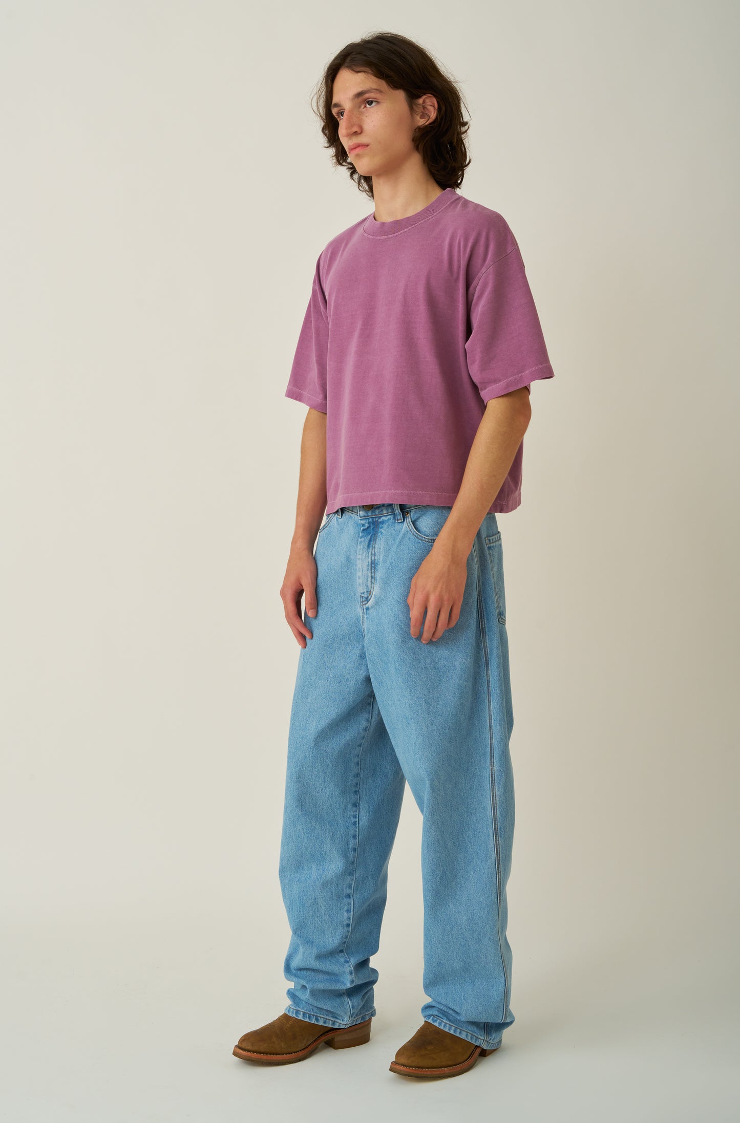 Boxy Over Roxo Queimado