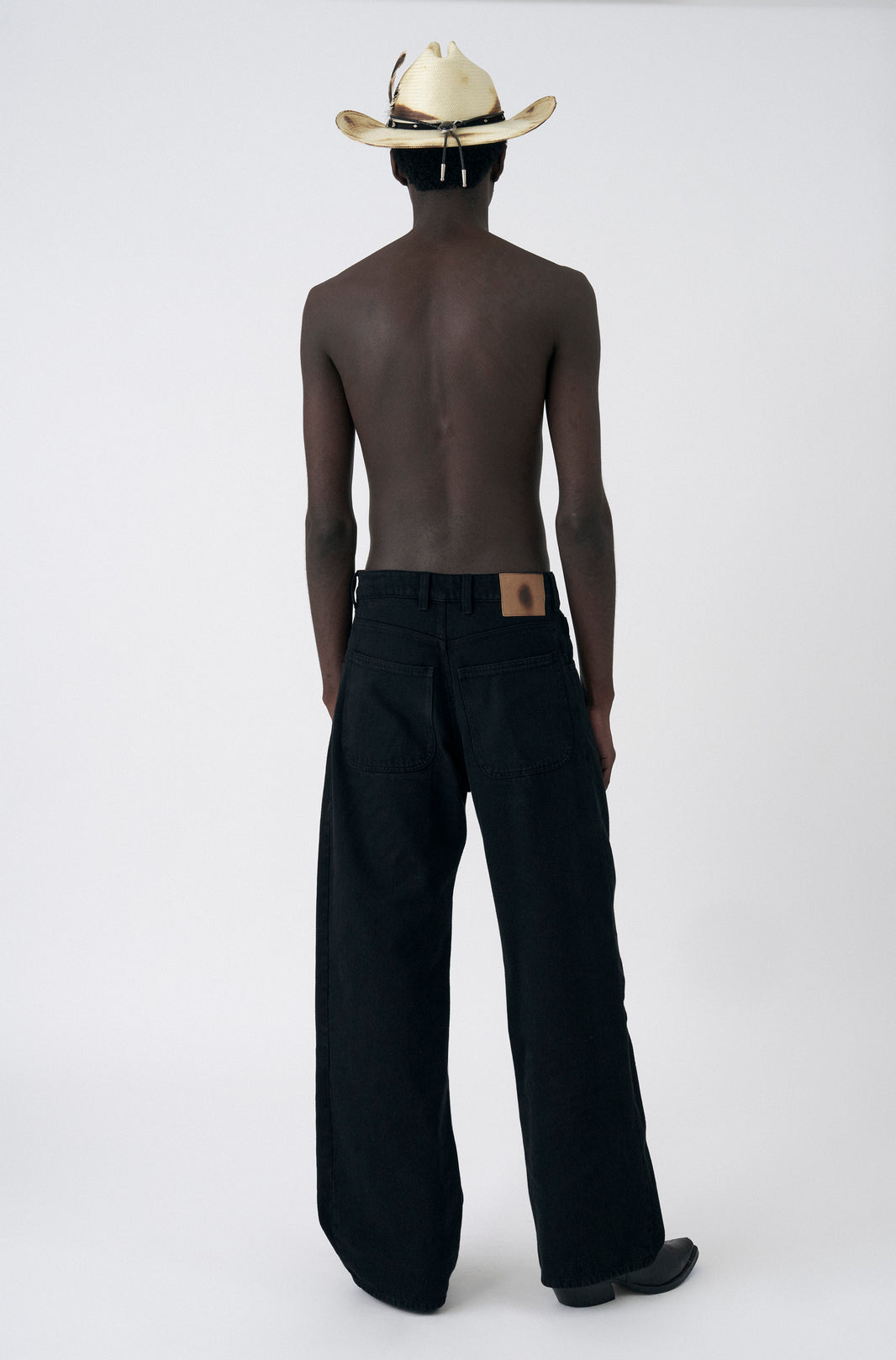 Calça Jeans Bootcut Preta