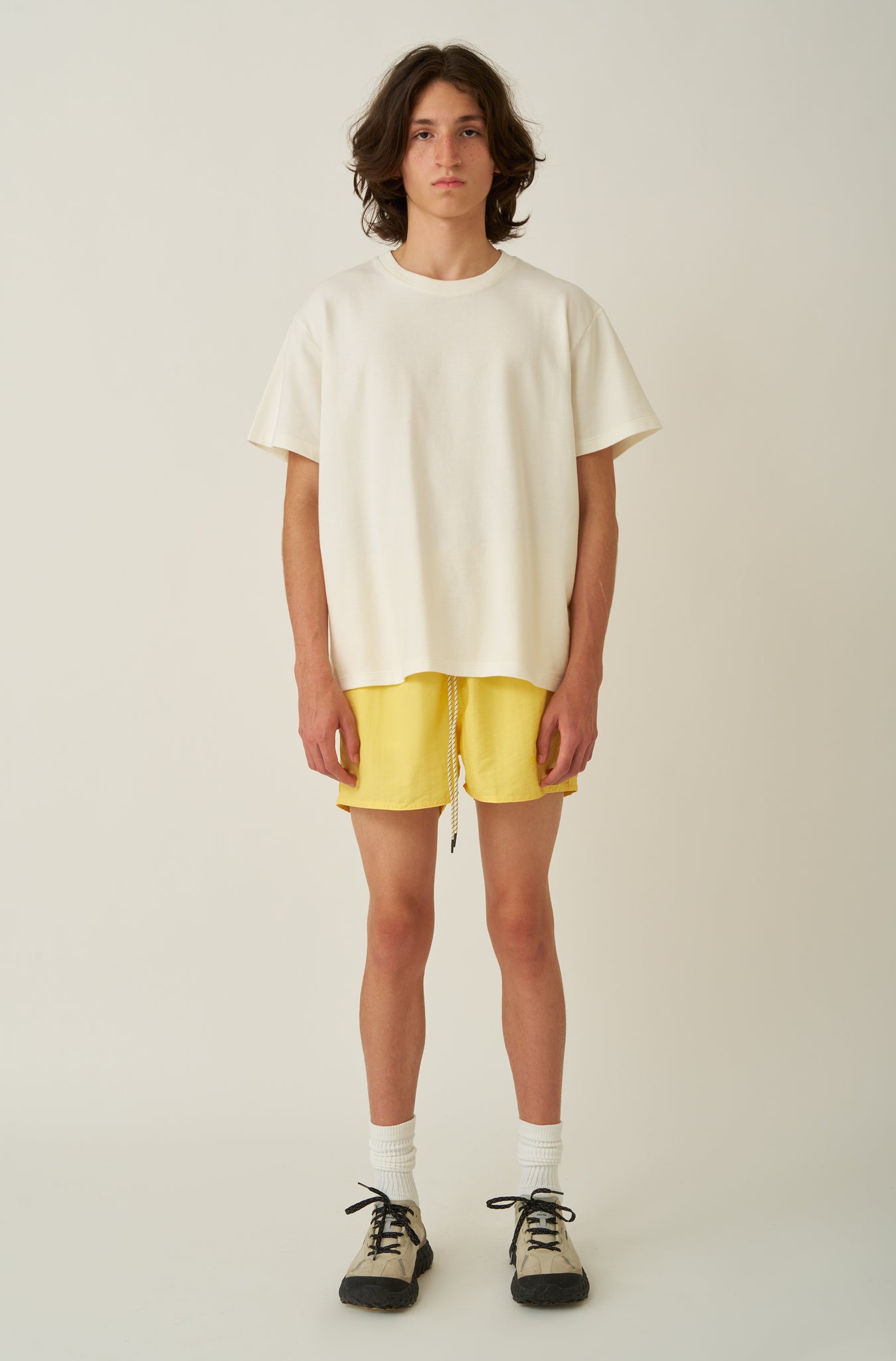 Camiseta Boxy Regular Off-White