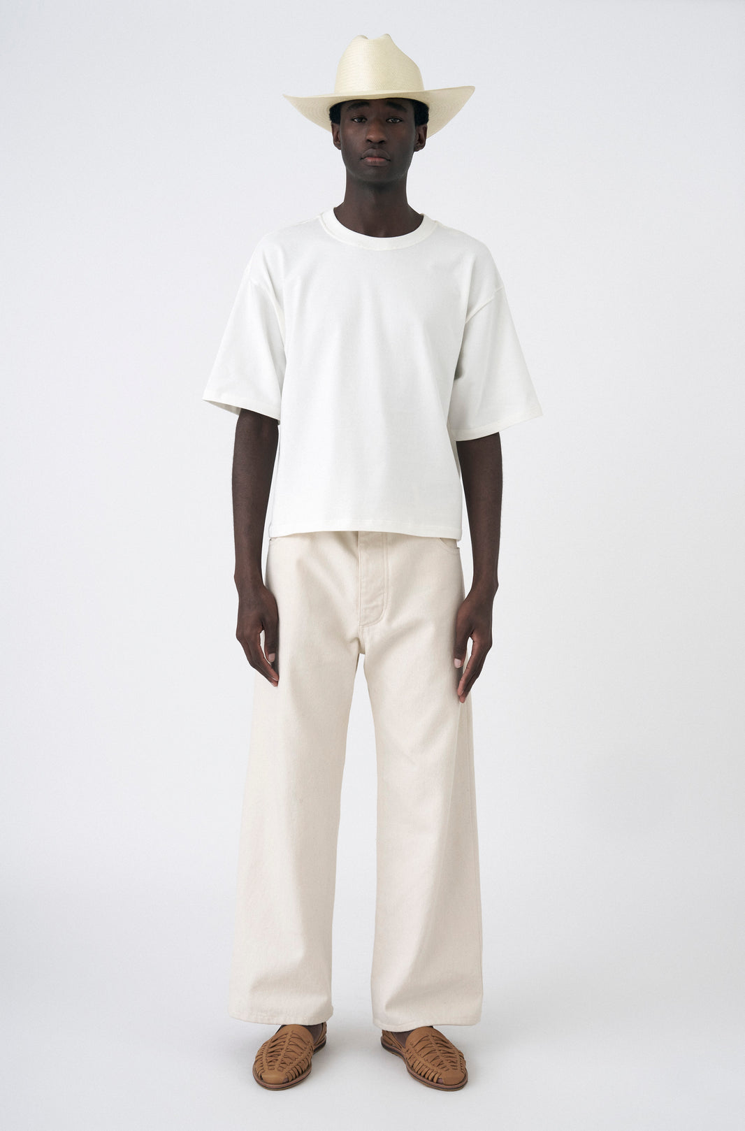 Camiseta Boxy Over Off-White