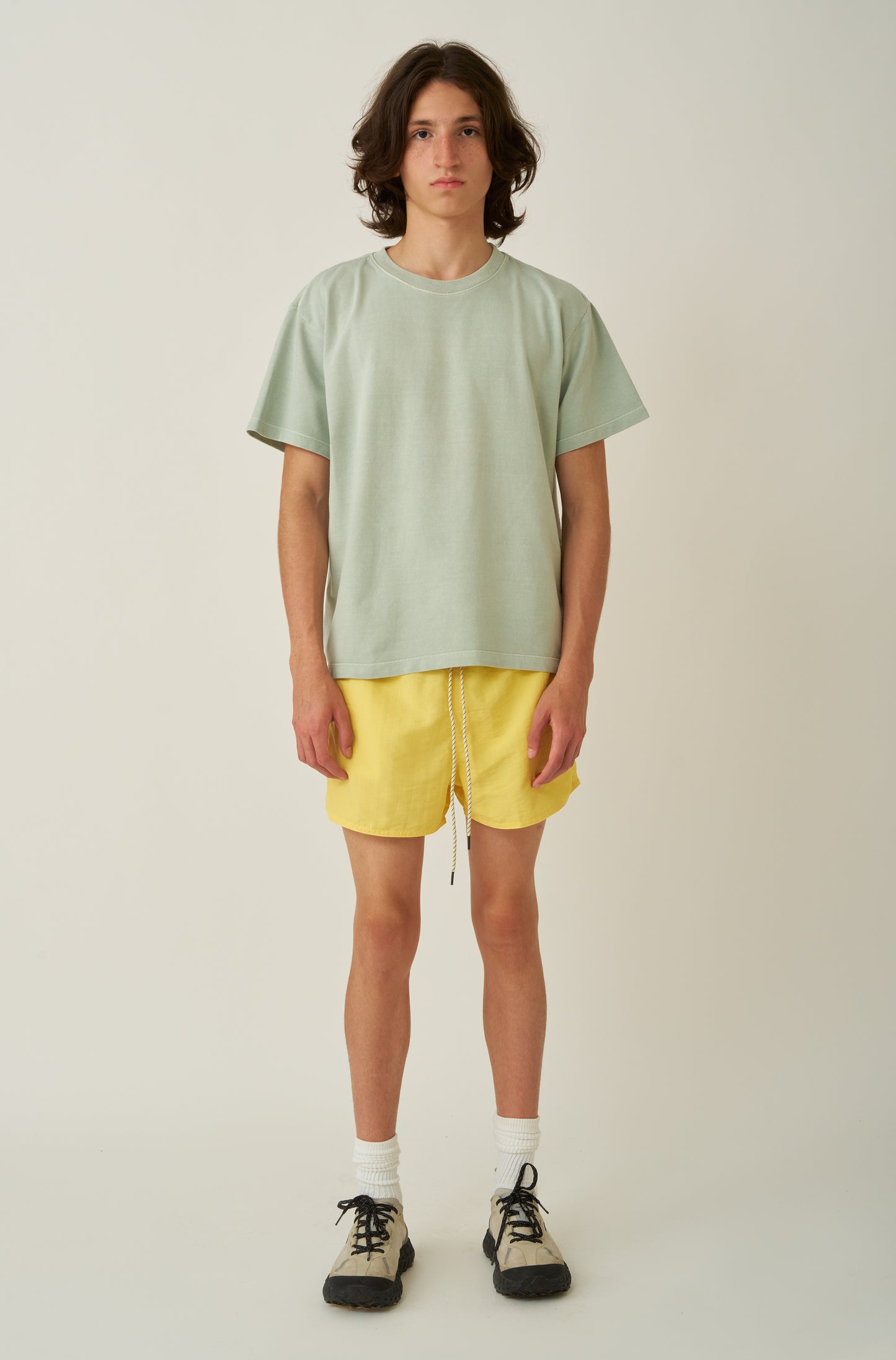Camiseta Boxy Regular Sage