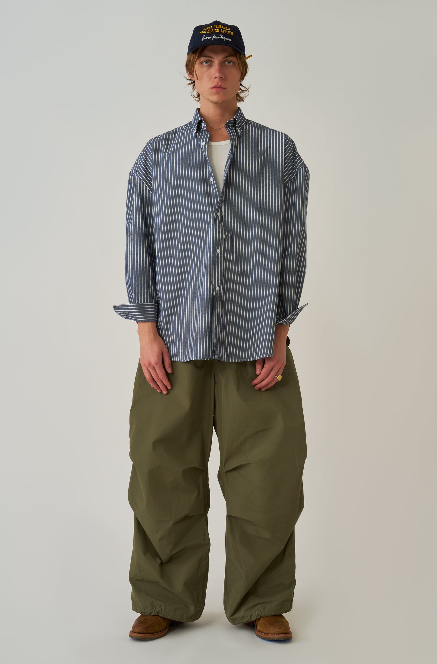 Camisa Oversized Tokyo - Indigo