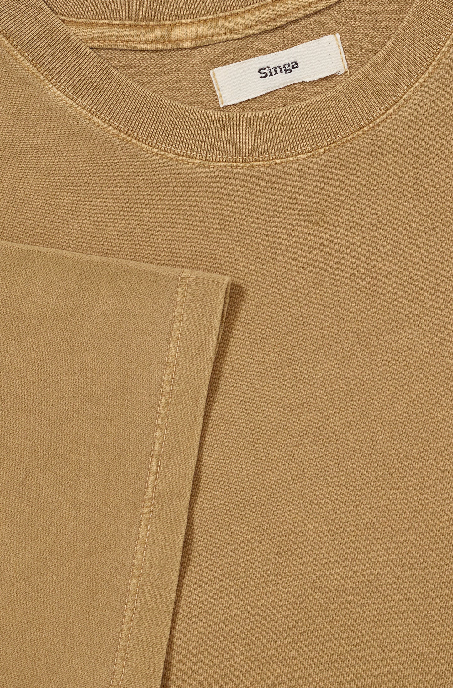 Camiseta Boxy Regular Shiitake