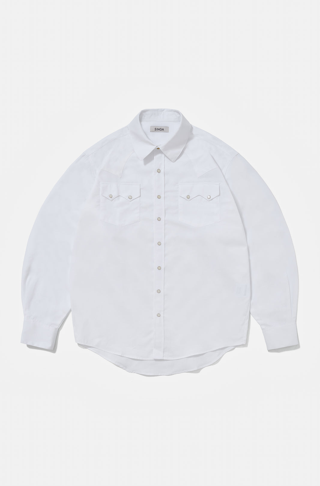 CAMISA WESTERN OXFORD - BRANCO