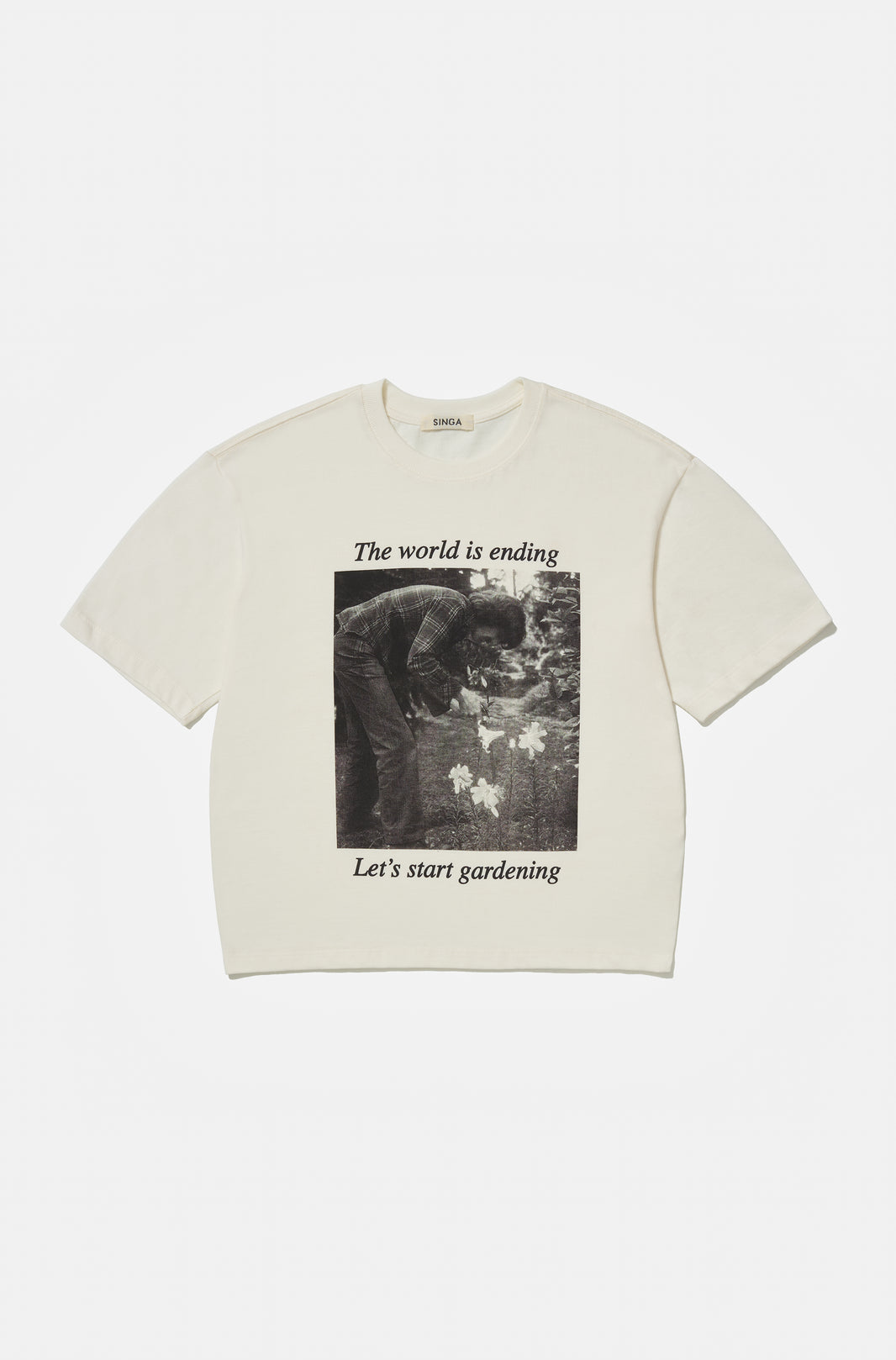 Camiseta Boxy Regular Gardening