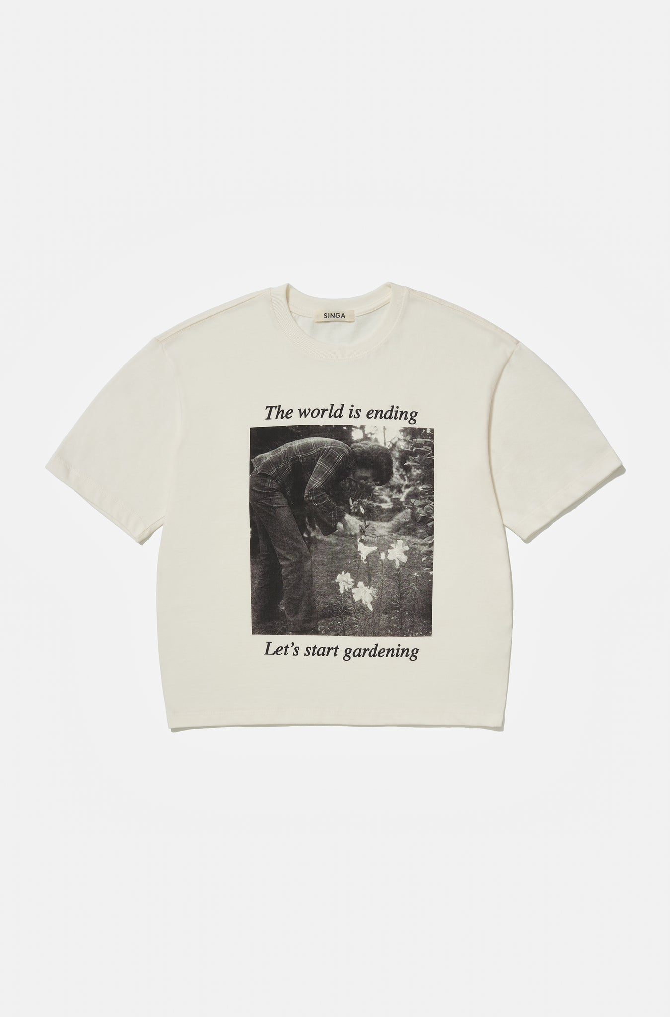 Camiseta Boxy Regular Gardening