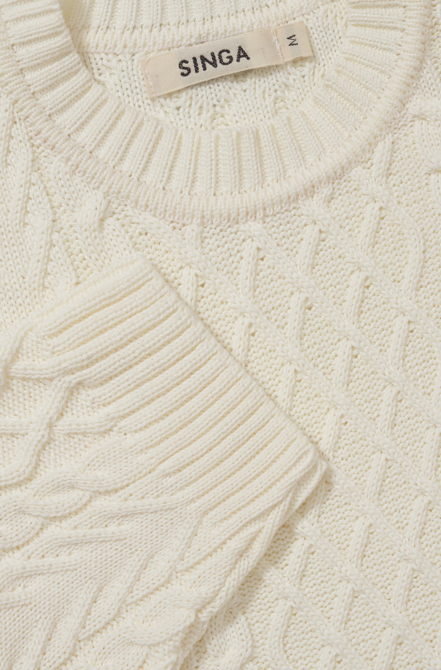 TRICOT BOXY OFF-WHITE
