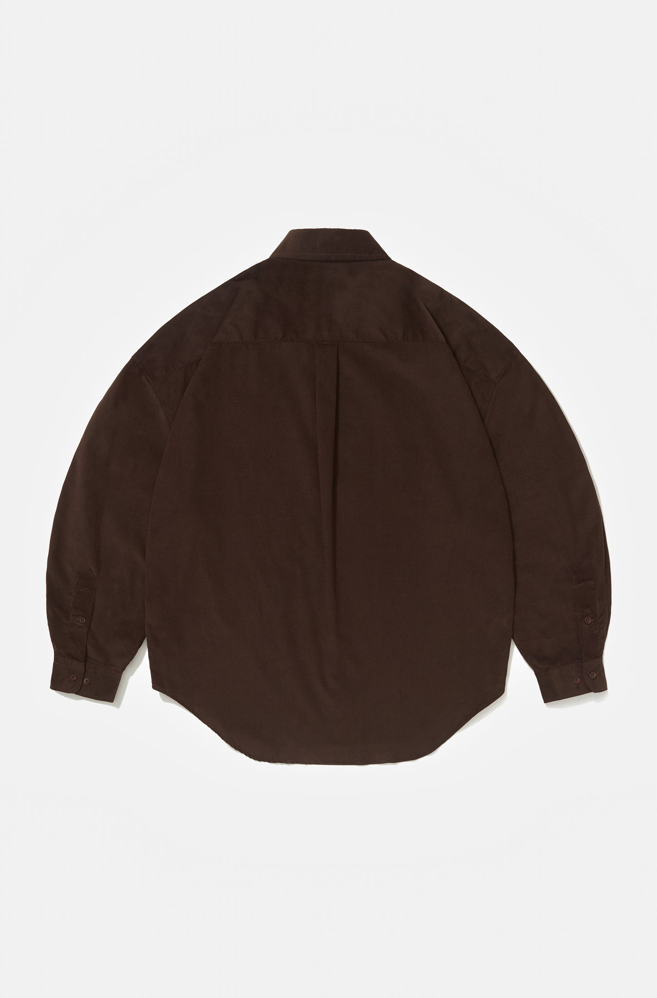 Camisa Oversized Veludo Café