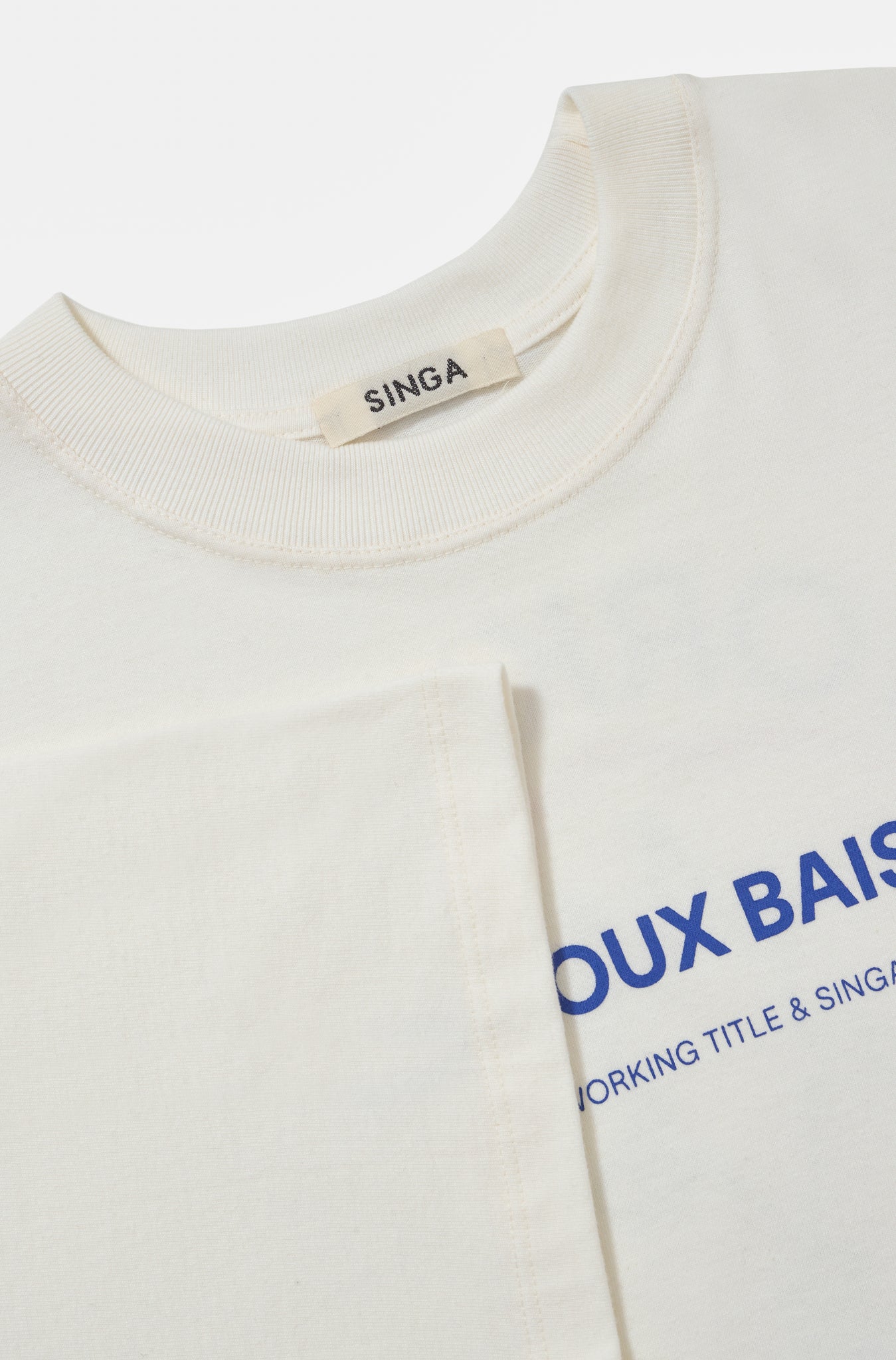 Camiseta Boxy Oversized WT & Singa Cocteau