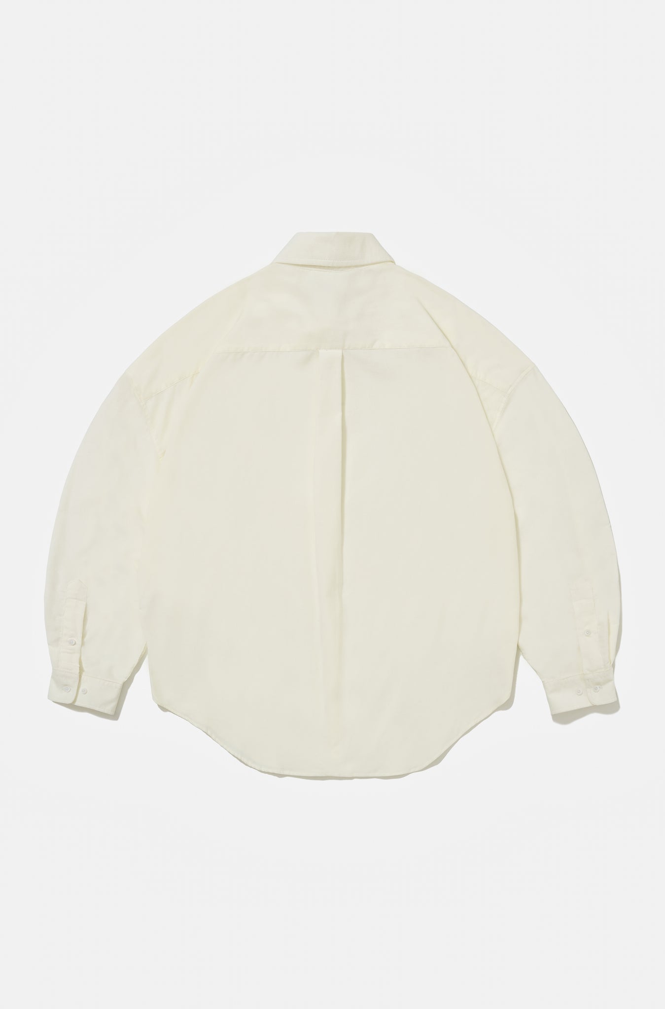Camisa Oversized Veludo Off-White