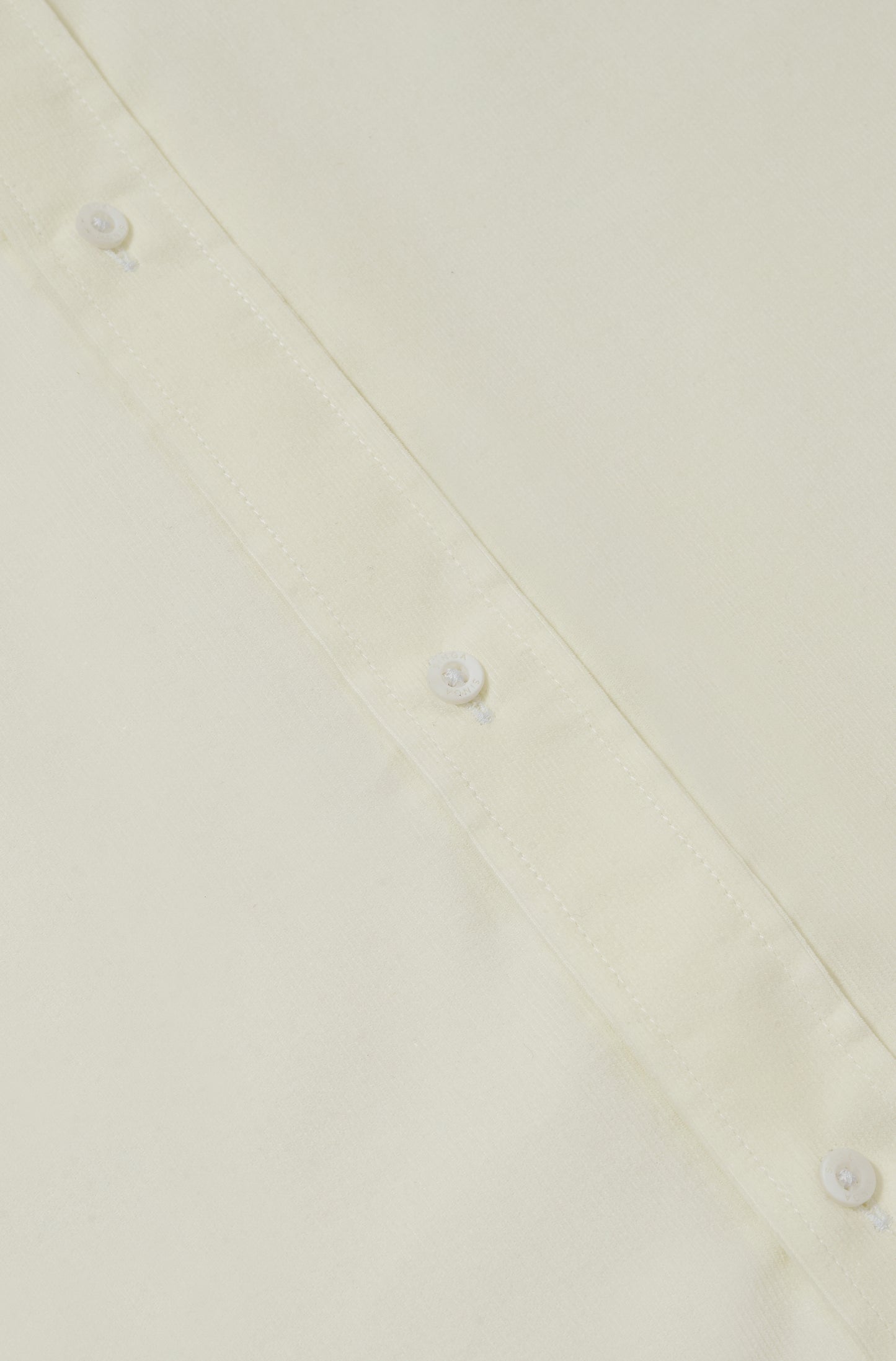 Camisa Oversized Veludo Off-White