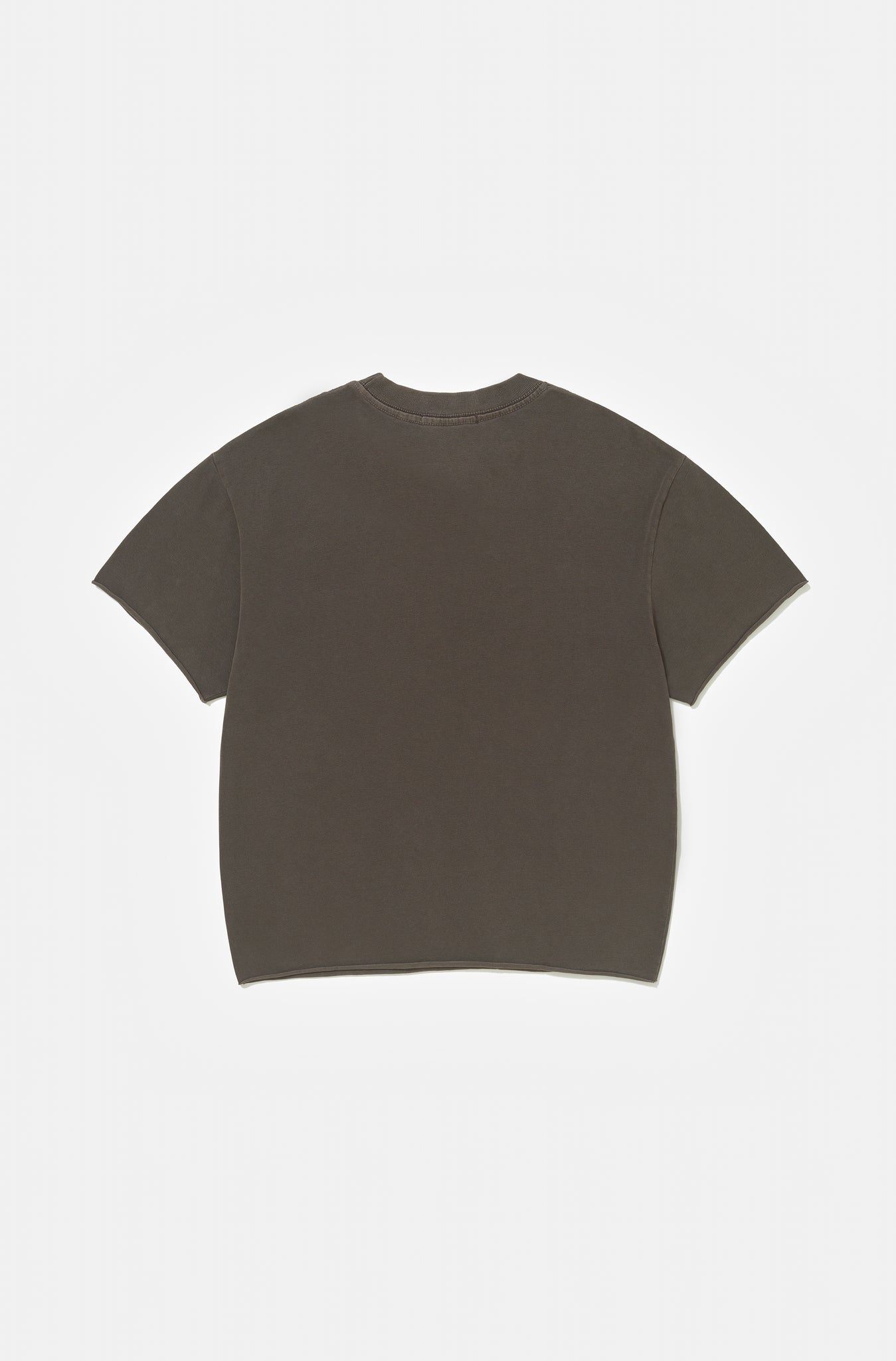 Camiseta Boxy Regular Chakra-Washed™ Beluga Corte a Fio