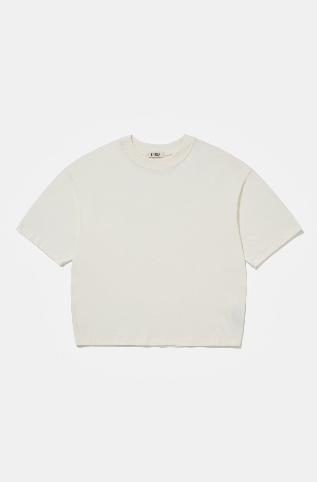 Camiseta Boxy Over Off-White