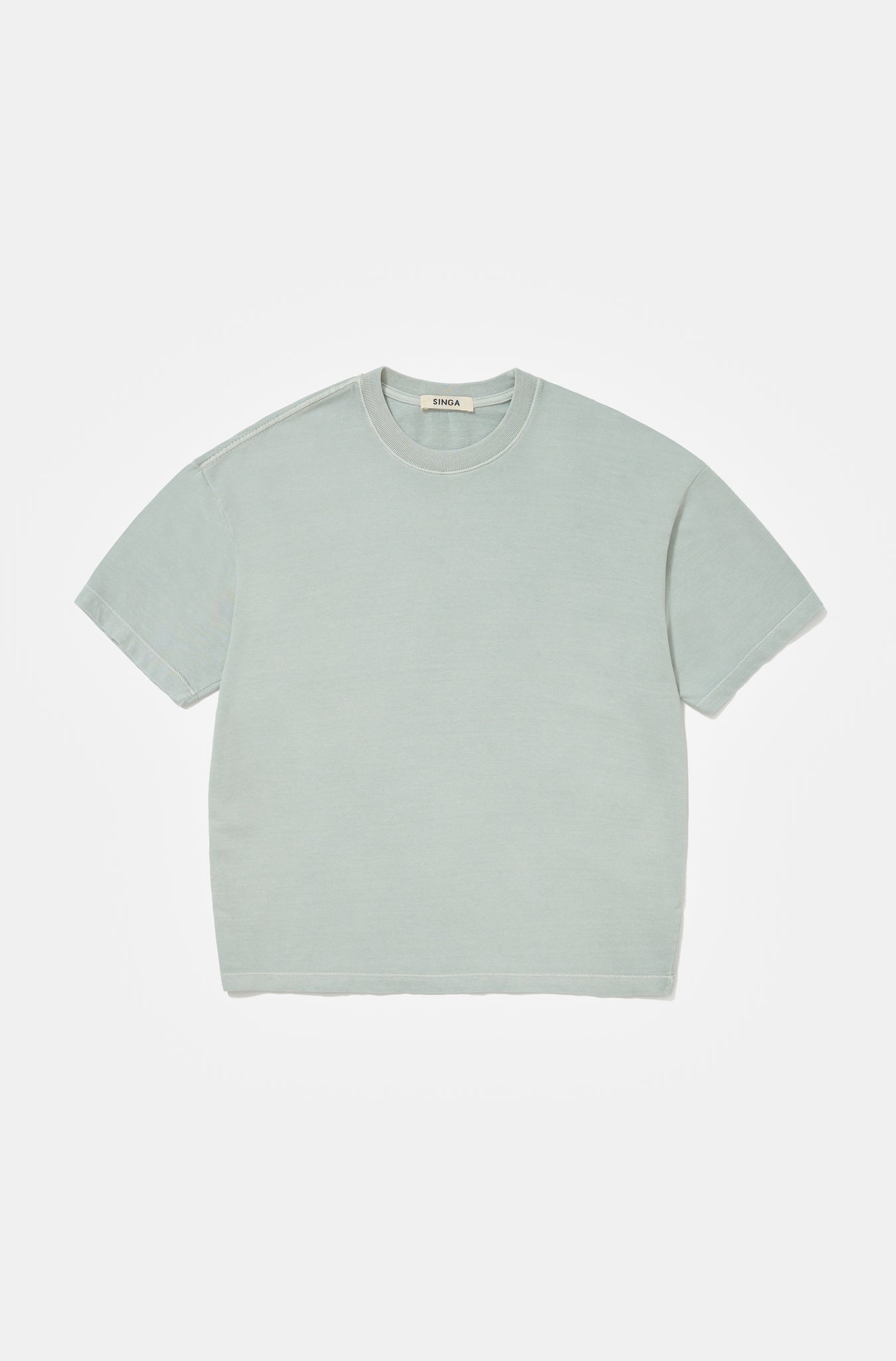 Camiseta Boxy Regular Sage