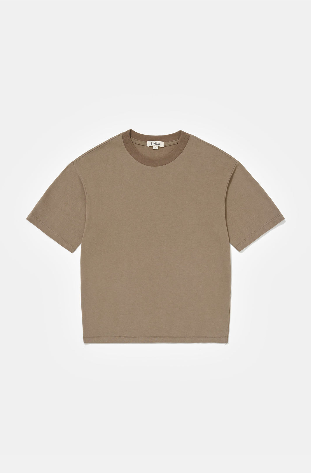 Camiseta BOXY Regular REGENERATIVA™  MARROM