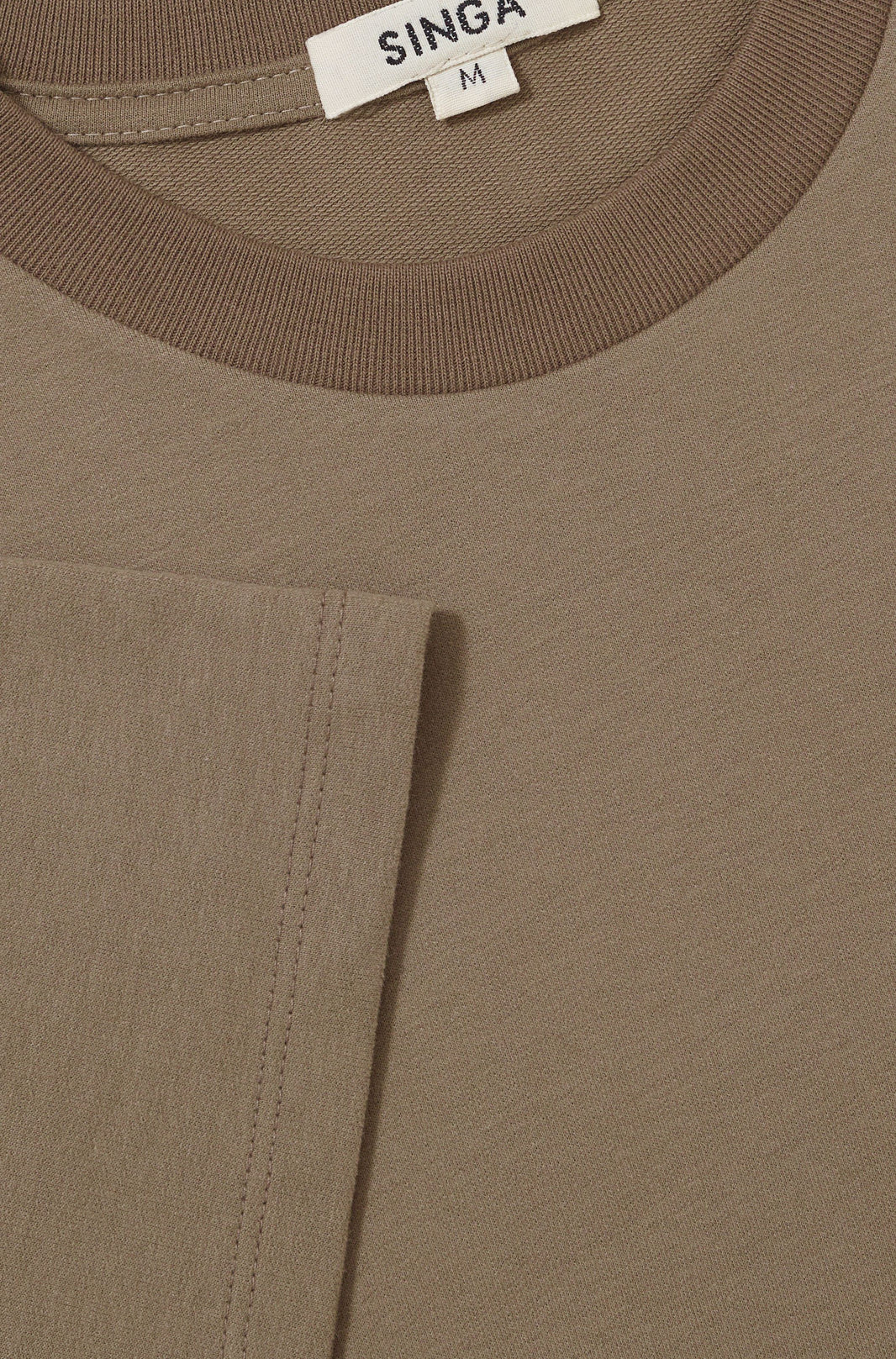Camiseta BOXY Regular REGENERATIVA™  MARROM