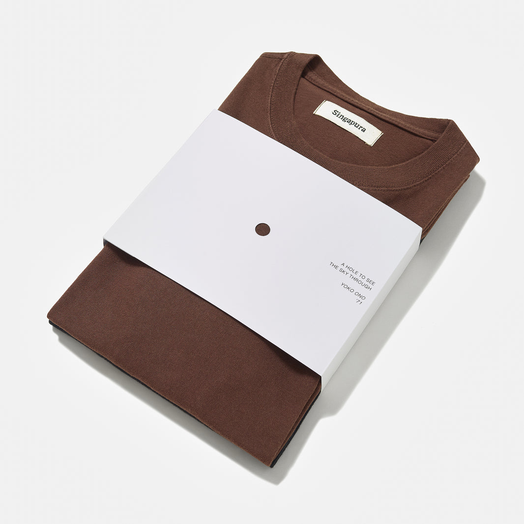 Pack 2 Camisetas Underwear Slim Chocolate/Preta