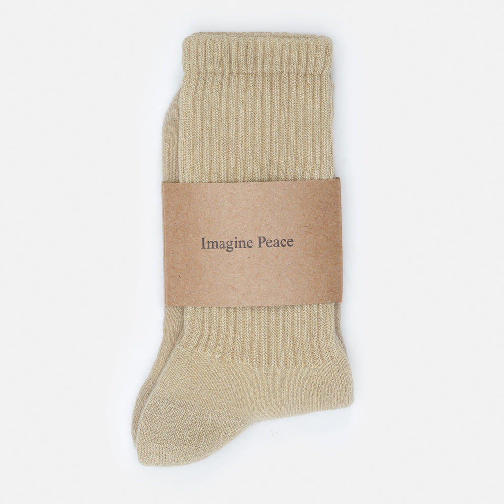 Peace Socks Areia